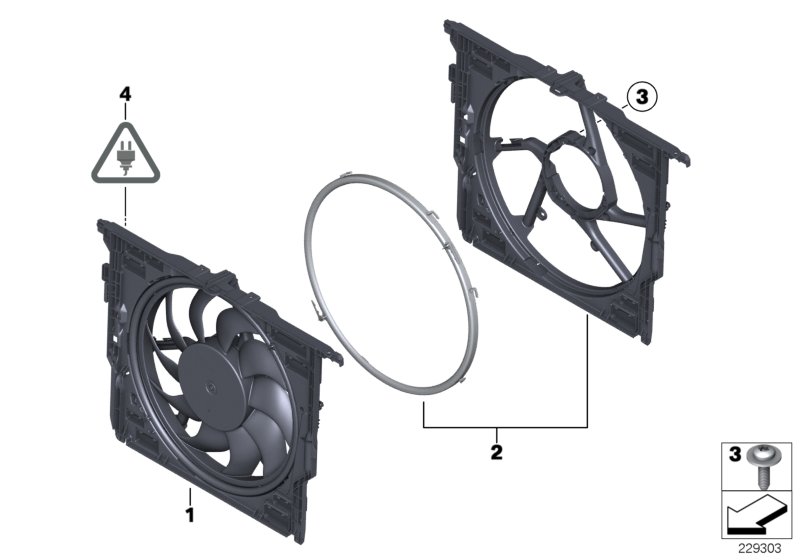  span>17427601953, main group: 冷卻裝置, diagram: 集風罩/風扇